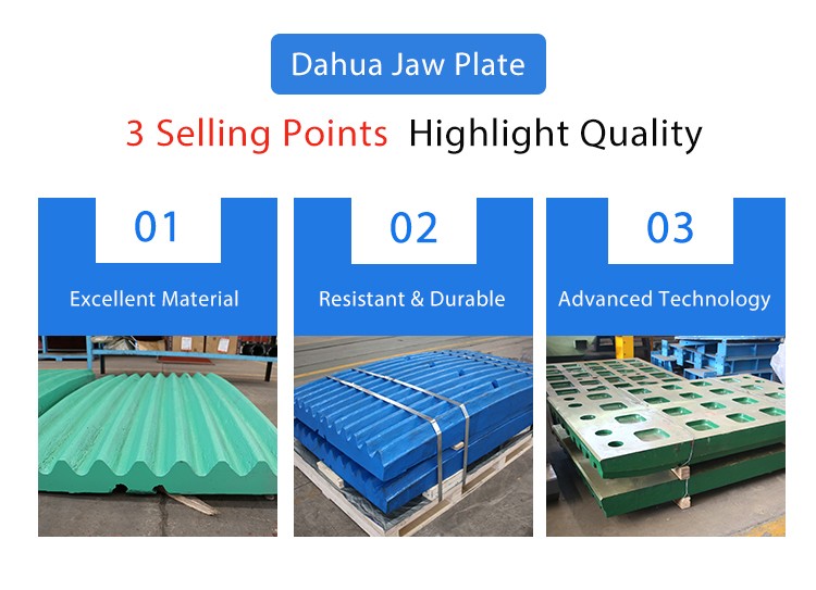 Jaw Crusher Spare Part Jaw Plate