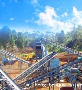 时产1000吨石灰石生产线