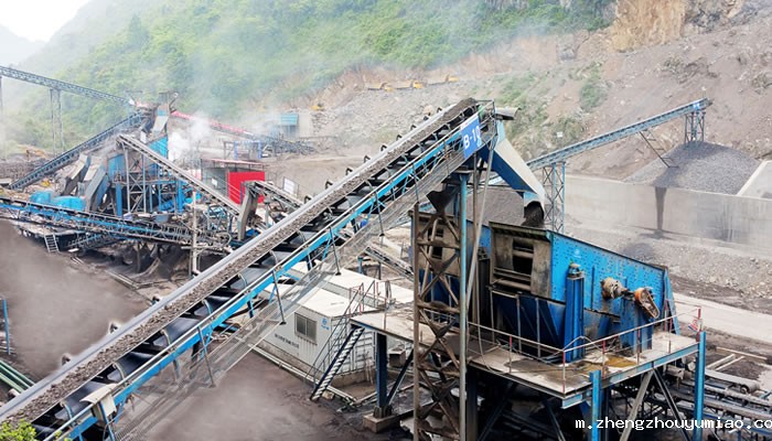 重庆浩口水电站砂石骨料加工生产线03