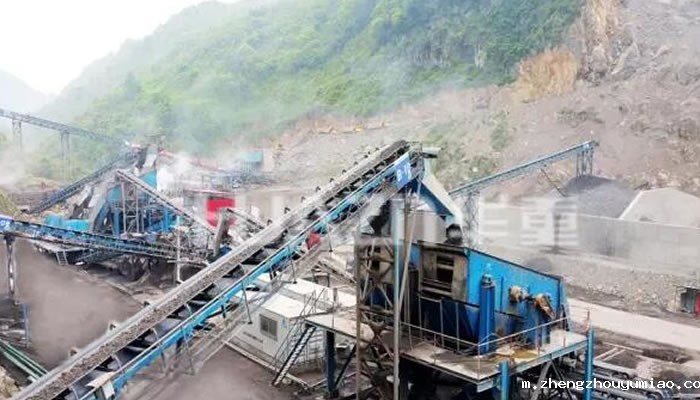 重庆浩口水电站砂石骨料加工生产线04