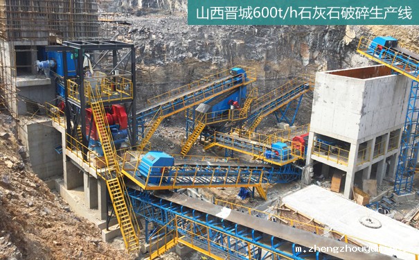 石灰石生产线